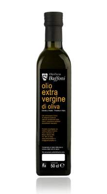Olio extravergine di oliva in bottiglia da 0,50 cl. Olio extravergine di oliva in bottiglia da 0,50 cl.